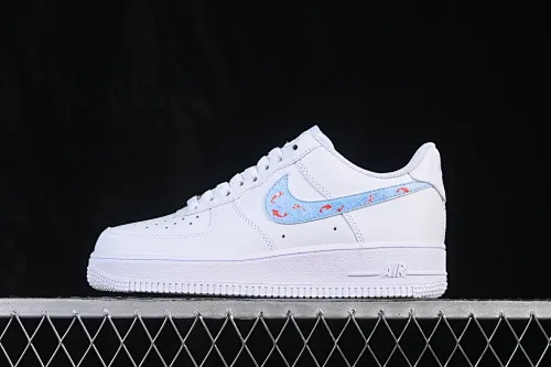 All categories Nk Air Force 1 Air Force Series Nk Air Force 1 Low Air Force Low Nike Air Force 1'07 Low Two-dimensional theme Koi Air Force One low-top casual sneakers ZH0316-136